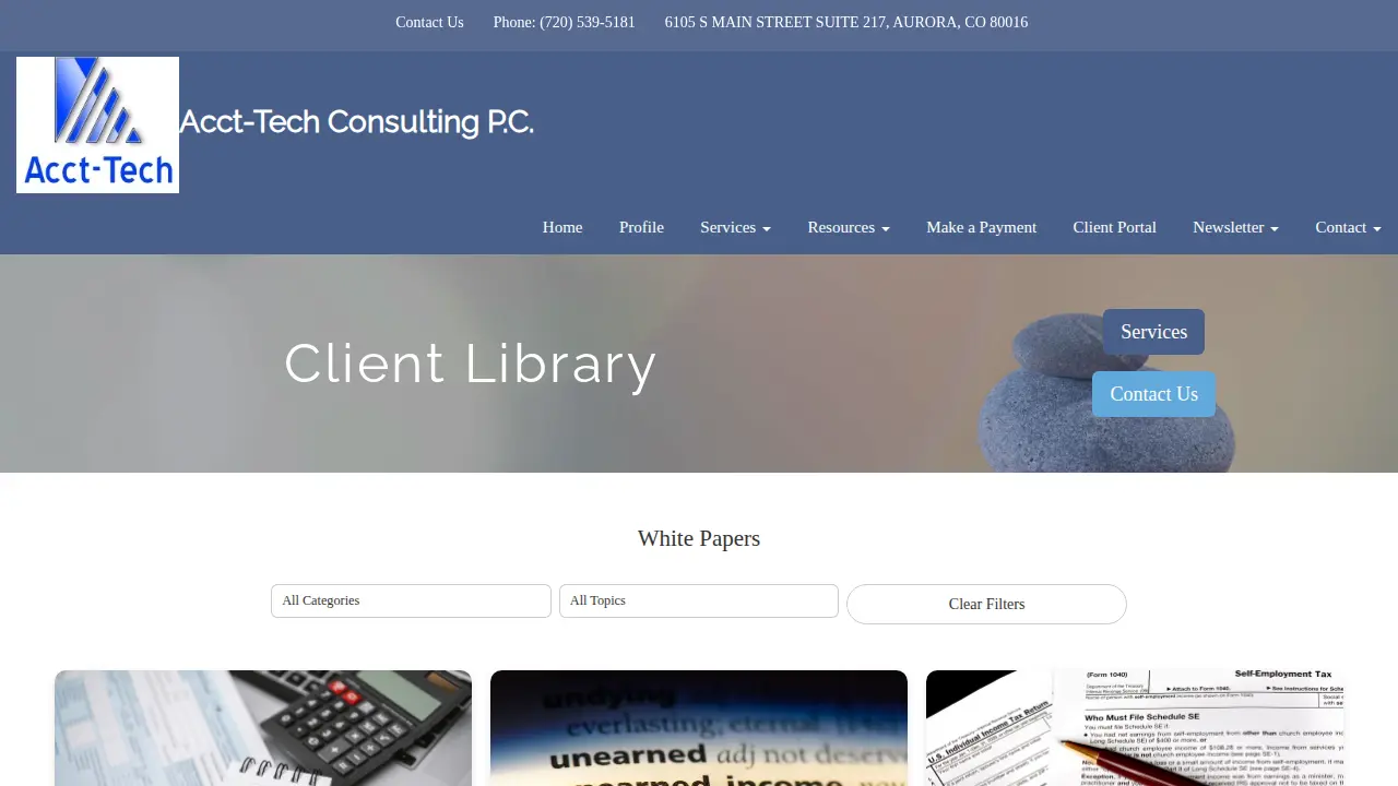 Acct-Tech Consulting P.C. page