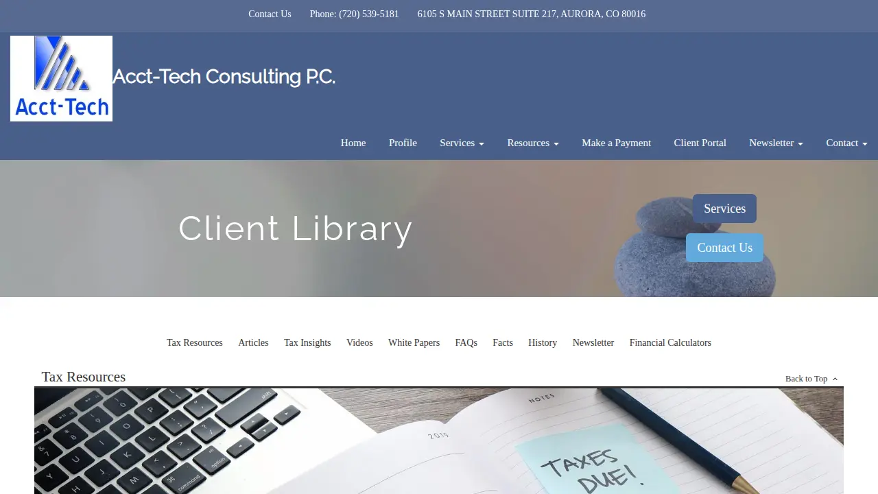Acct-Tech Consulting P.C. page