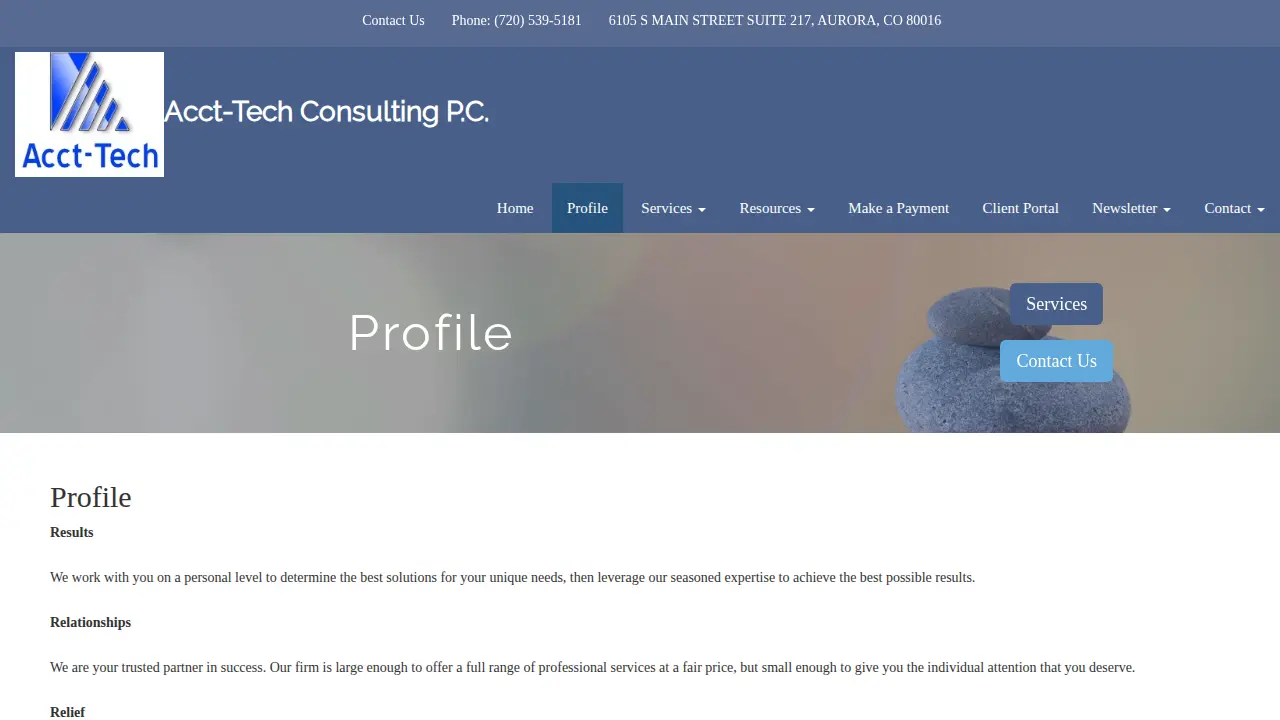 Acct-Tech Consulting P.C. page