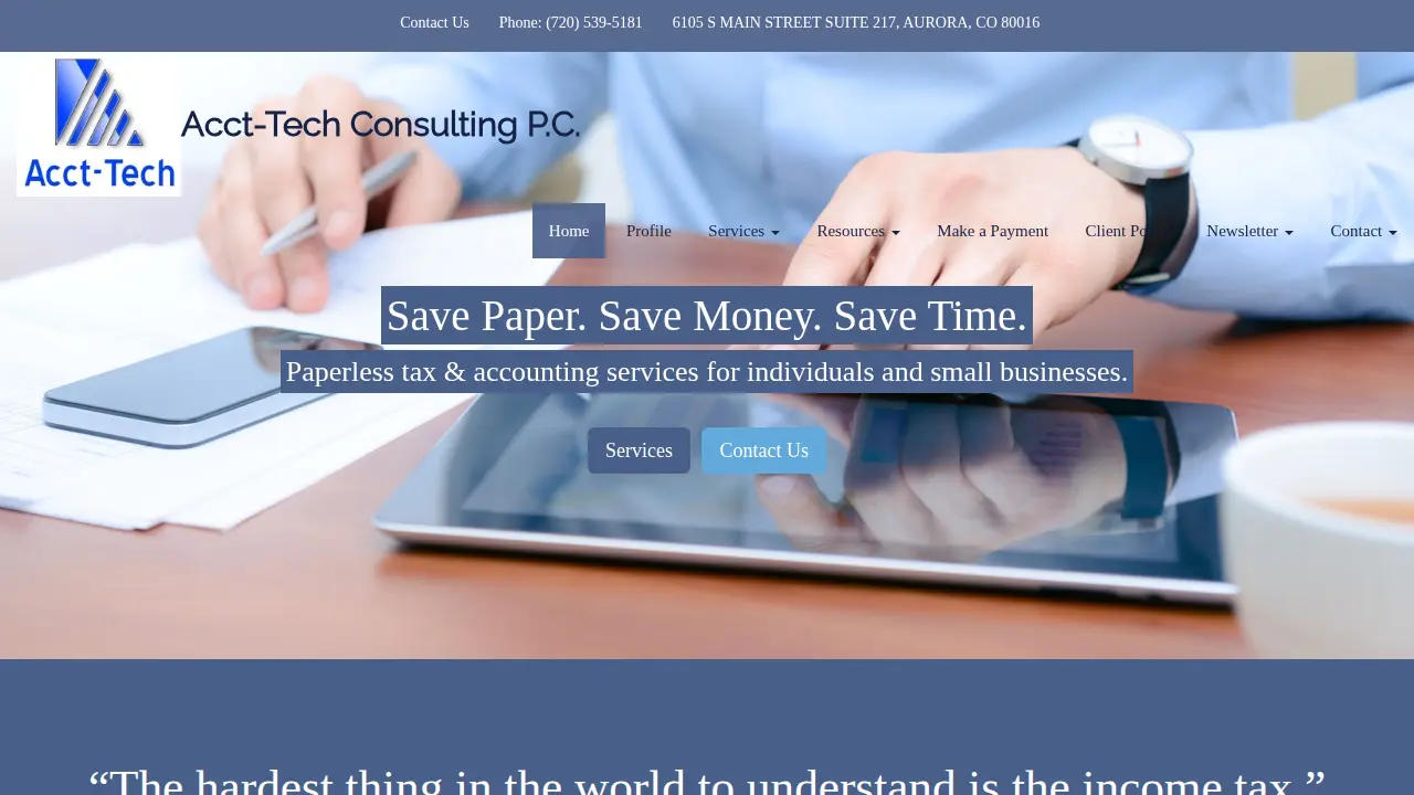 Acct-Tech Consulting P.C.