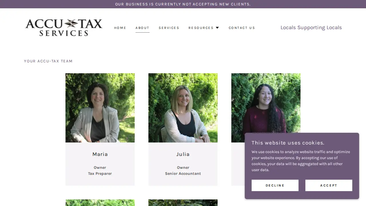 Accu-Tax Services LLC page
