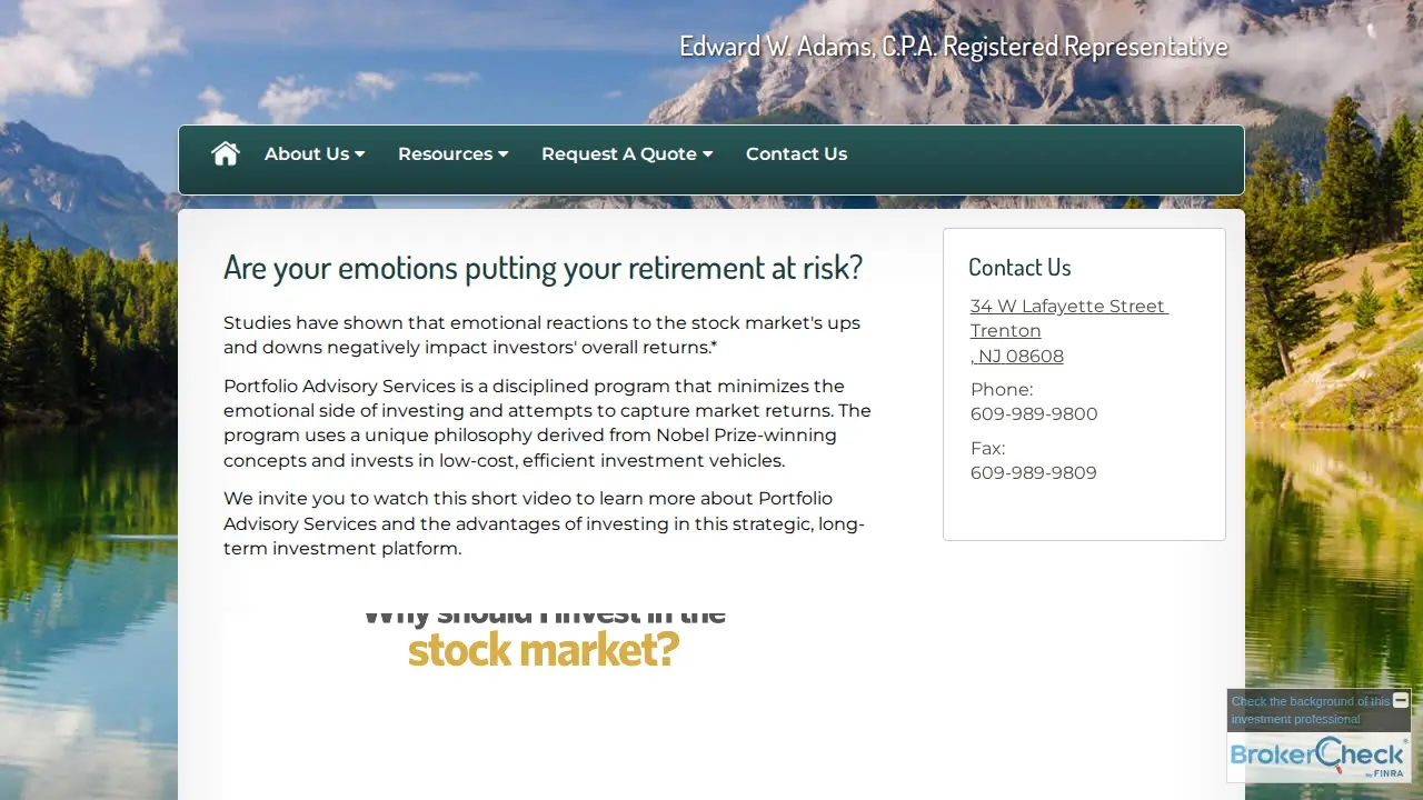 Adams & Associates P.C. DBA Legacy Tax Group page