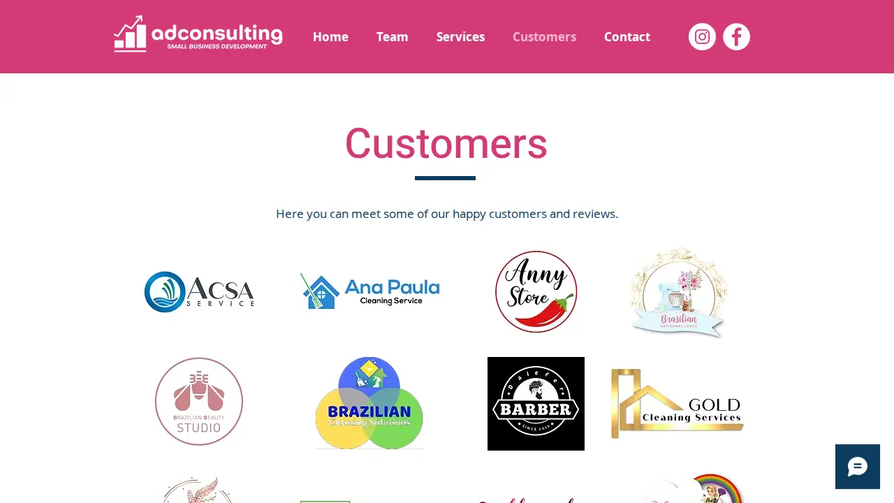 AD Consultants page