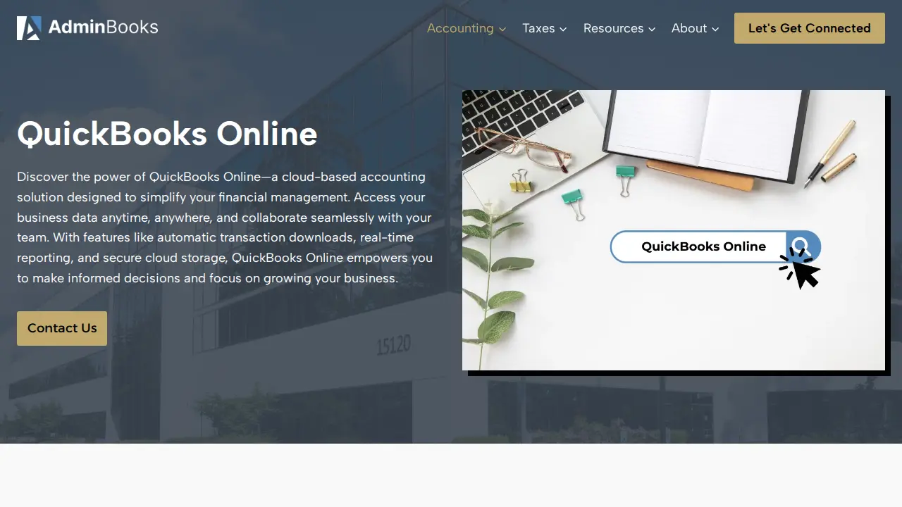 AdminBooks, Inc page