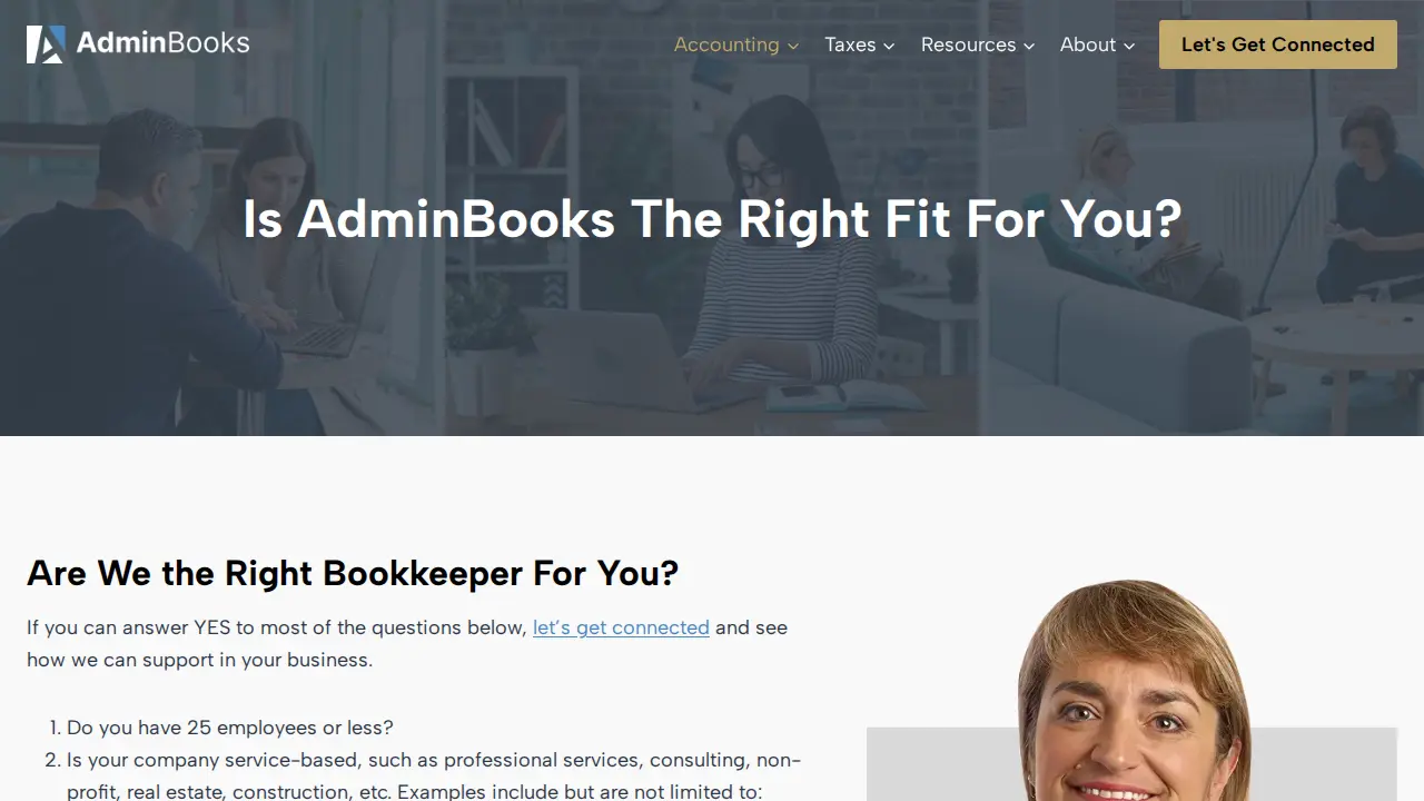 AdminBooks, Inc page