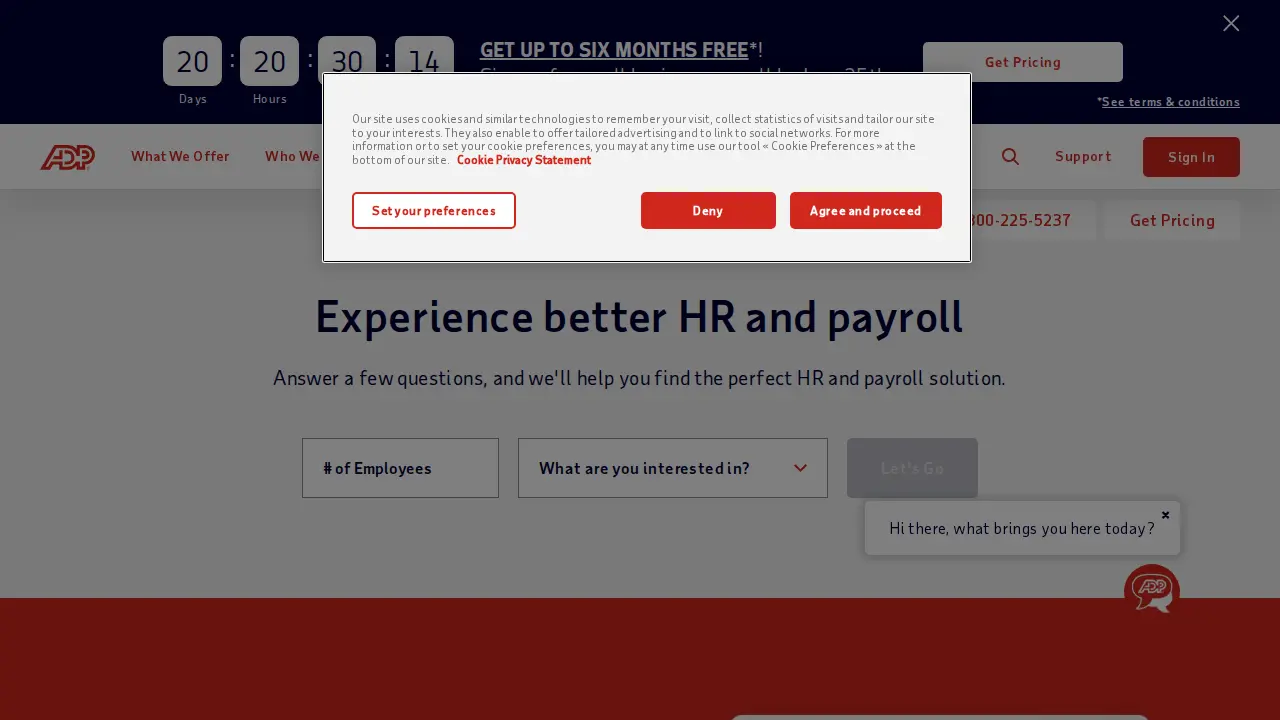 ADP Westerville page