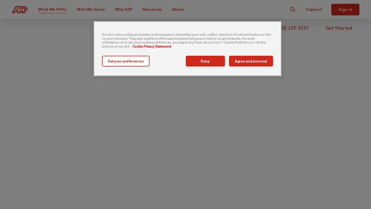 ADP Westerville page