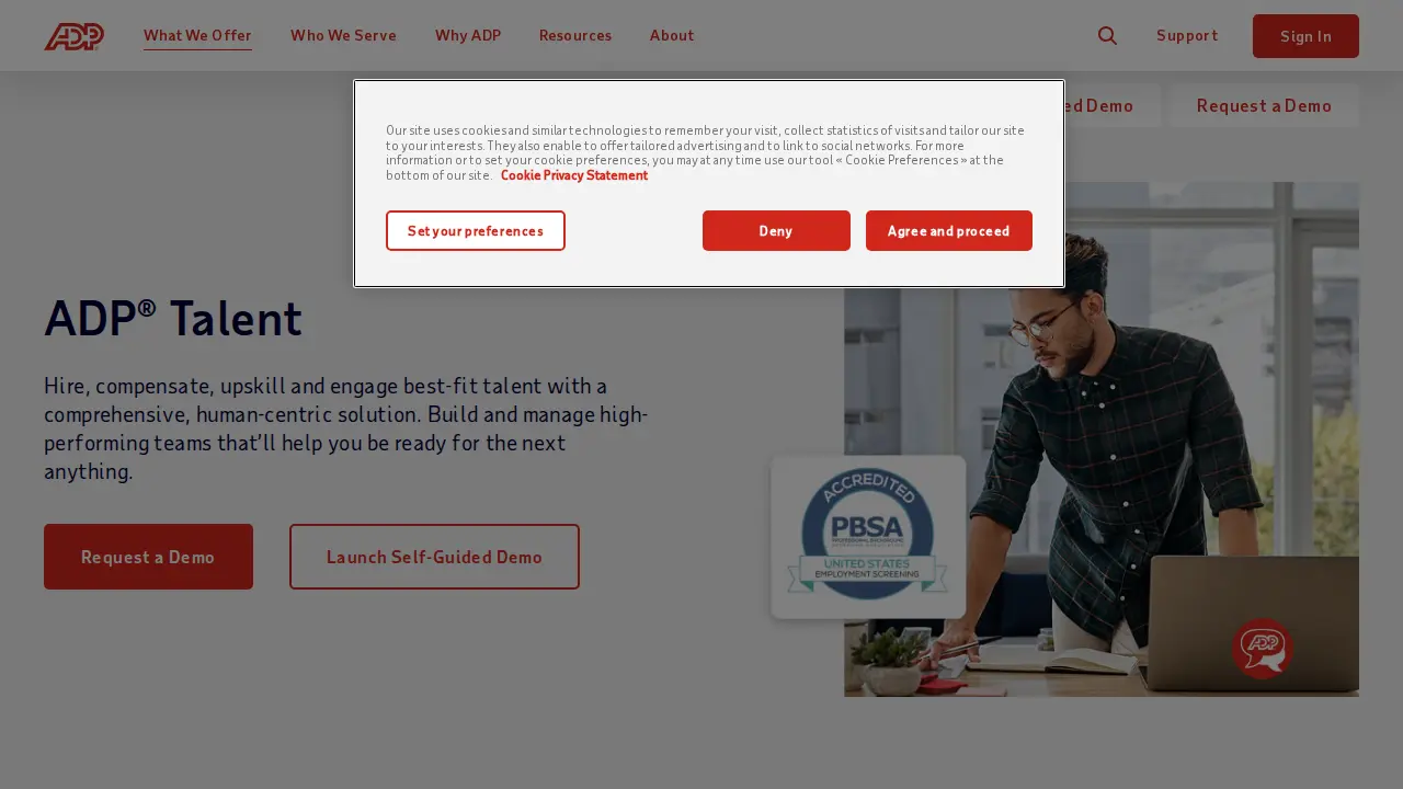 ADP Westerville page