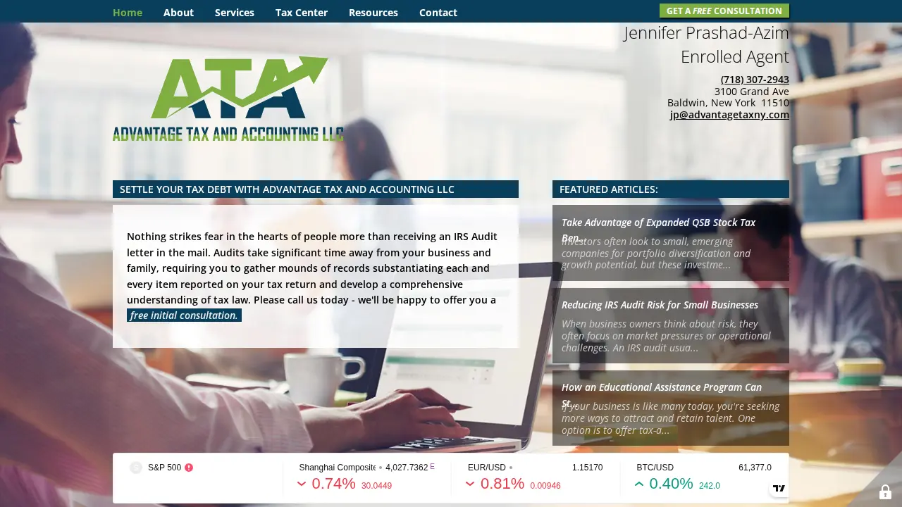 Advantage Tax and Accounting LLC page