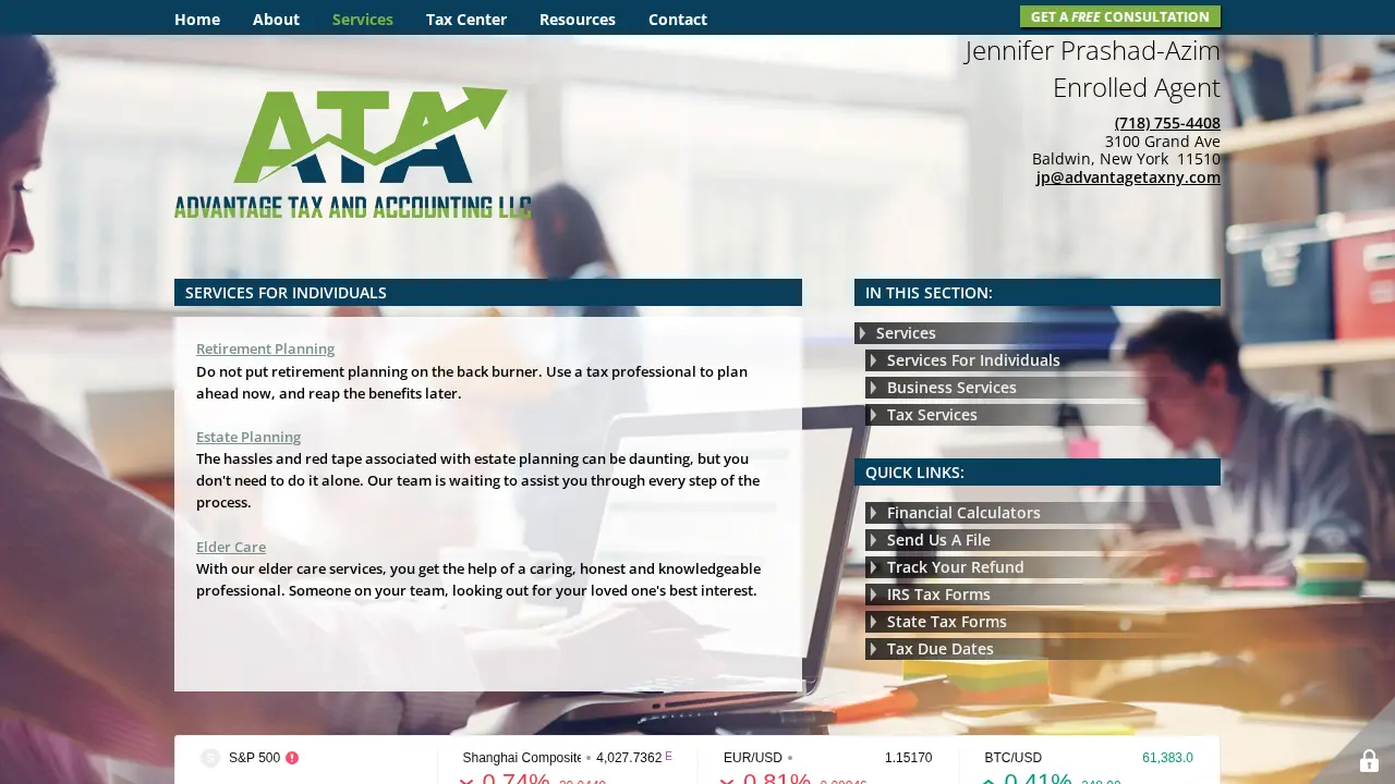 Advantage Tax and Accounting LLC page
