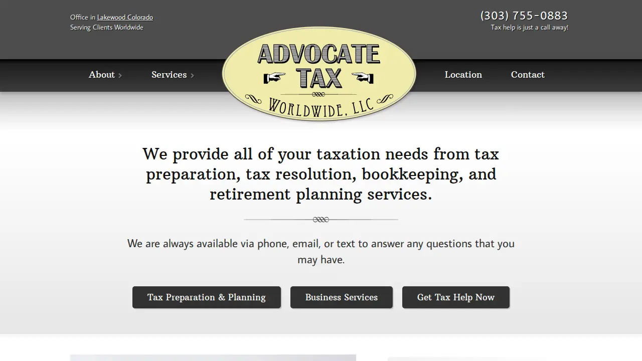 Advocate Tax Worldwide, LLC