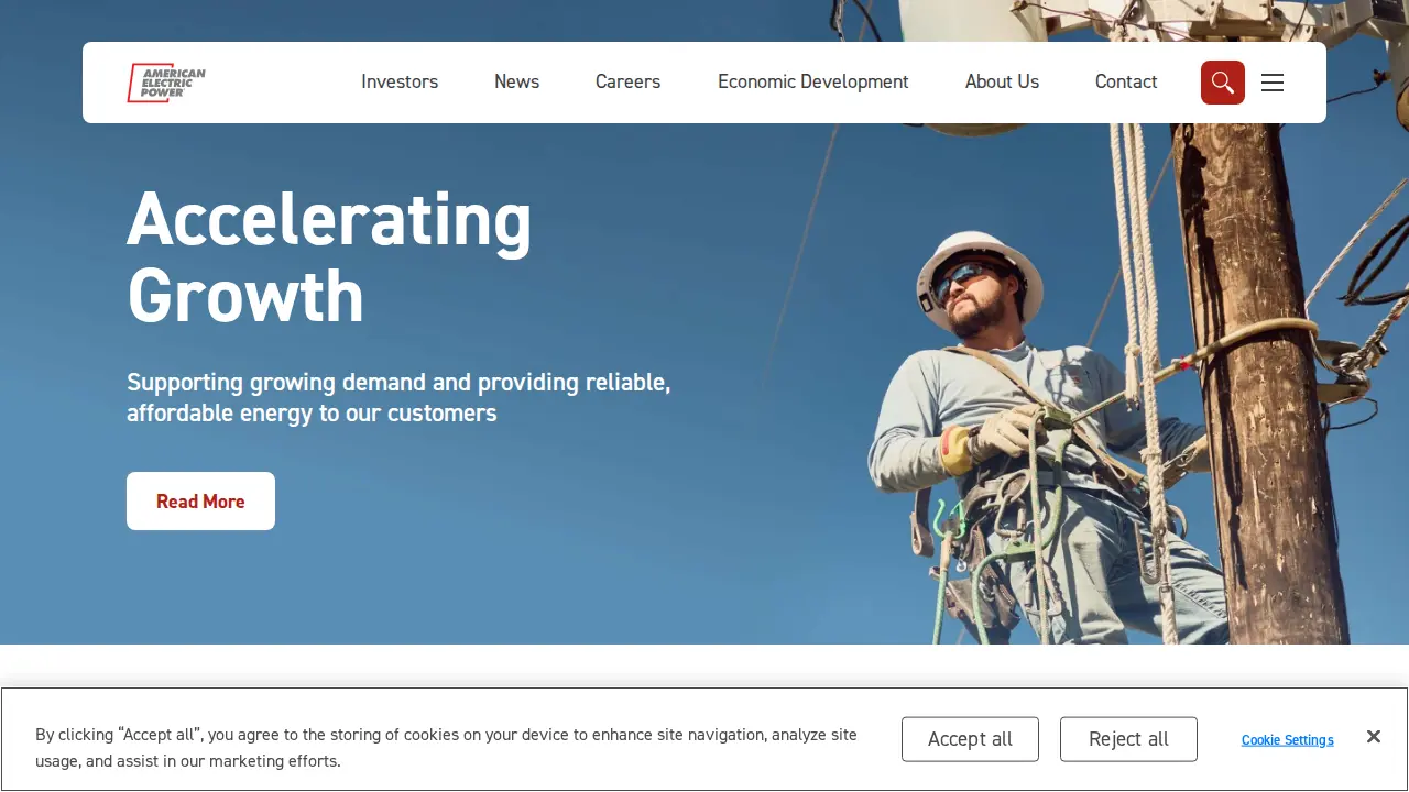 American Electric Power website
