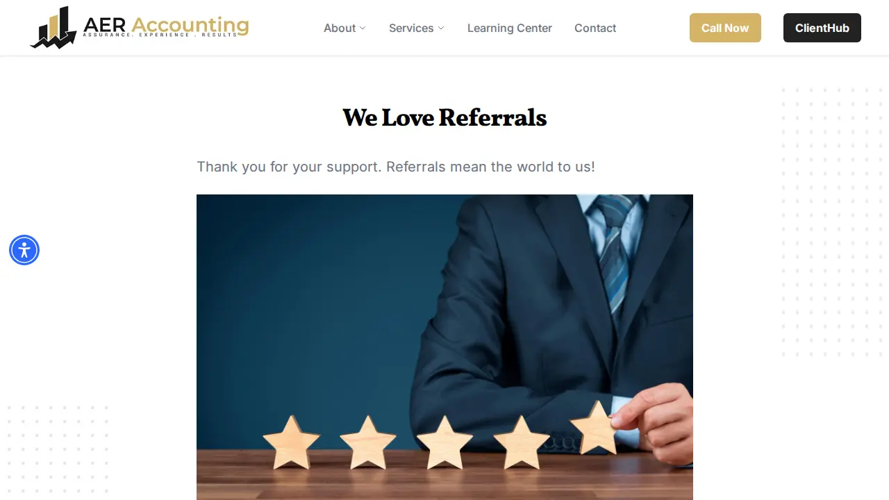 AER Accounting Service LLC page