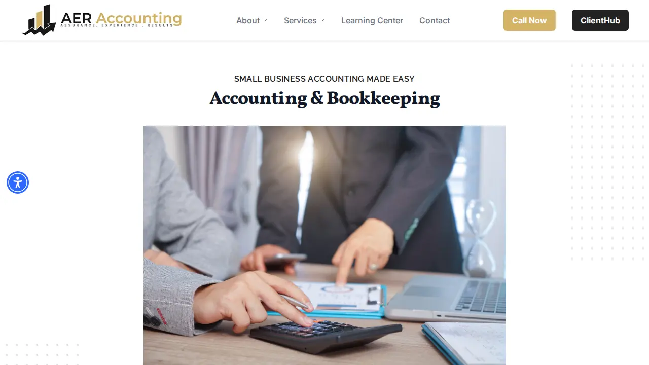 AER Accounting Service LLC page