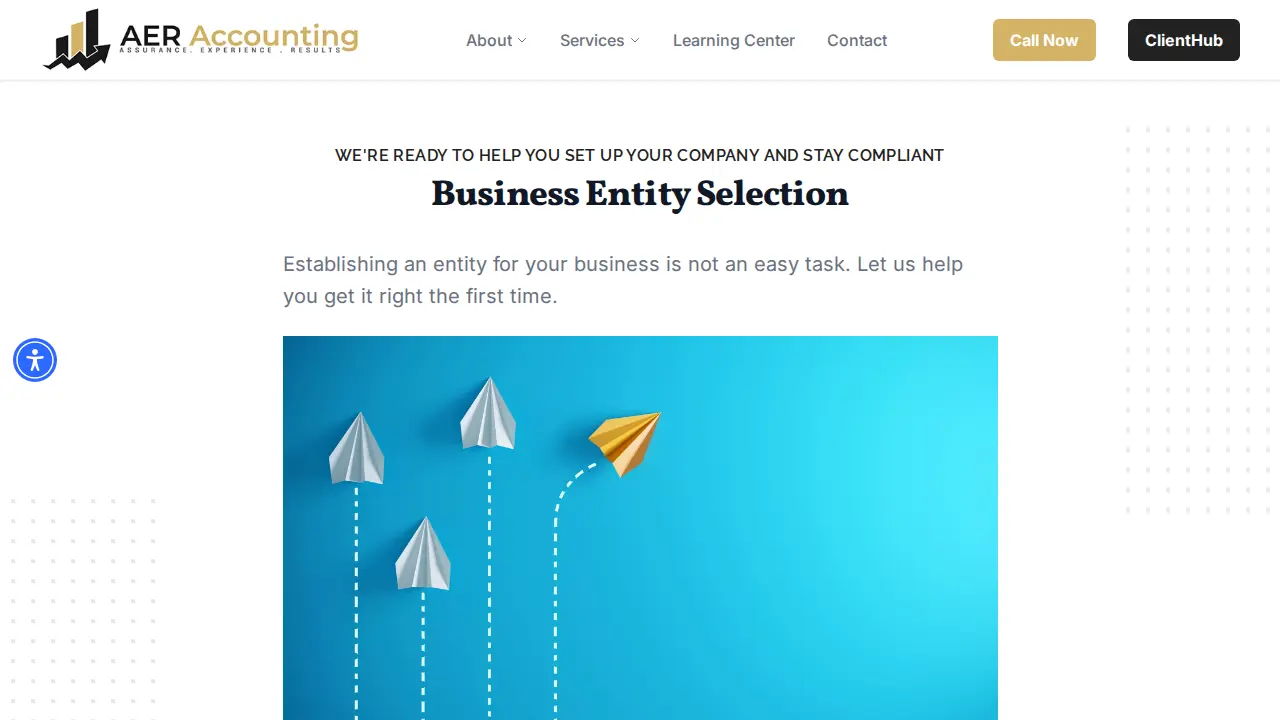 AER Accounting Service LLC page