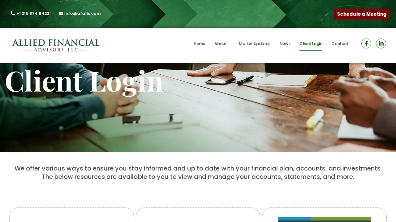 Allied Financial Advisors, LLC page