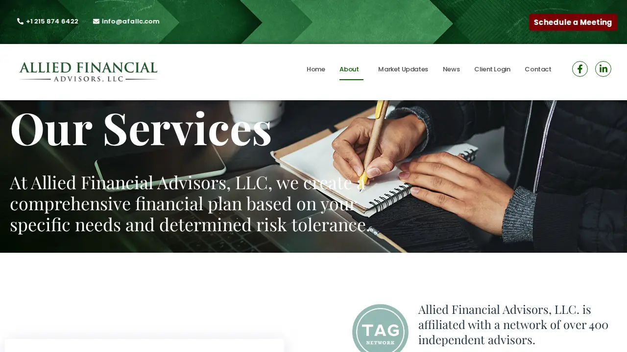 Allied Financial Advisors, LLC page