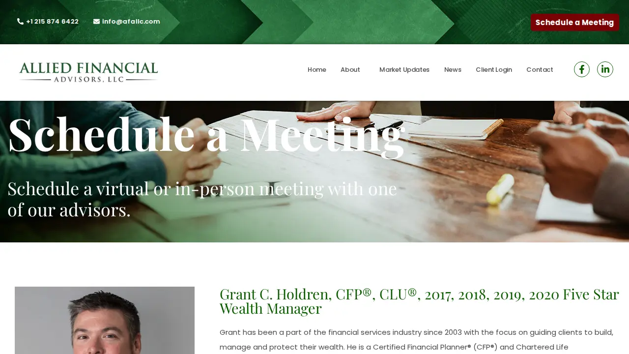 Allied Financial Advisors, LLC page