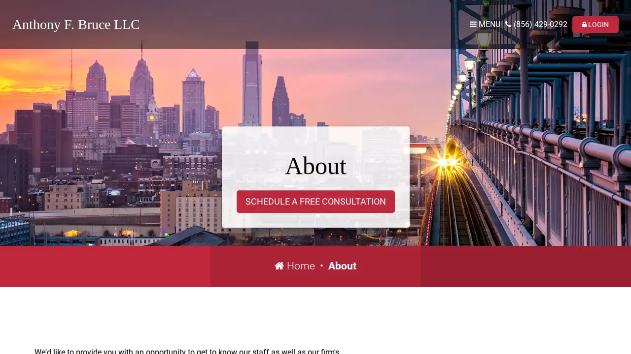 Anthony F Bruce LLC page