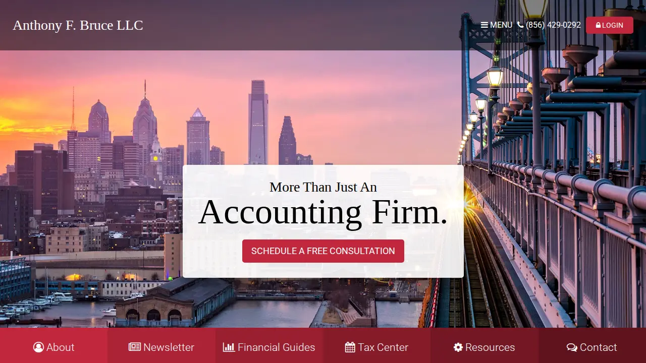 Anthony F Bruce LLC page