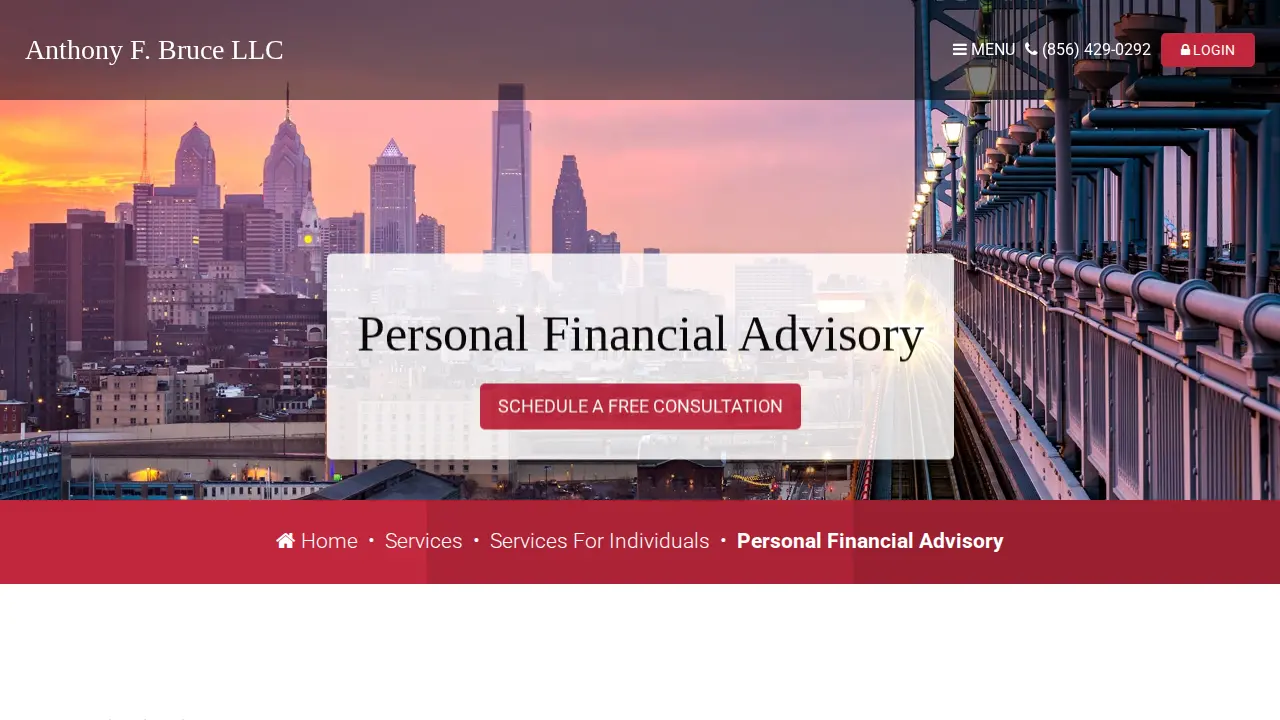 Anthony F Bruce LLC page