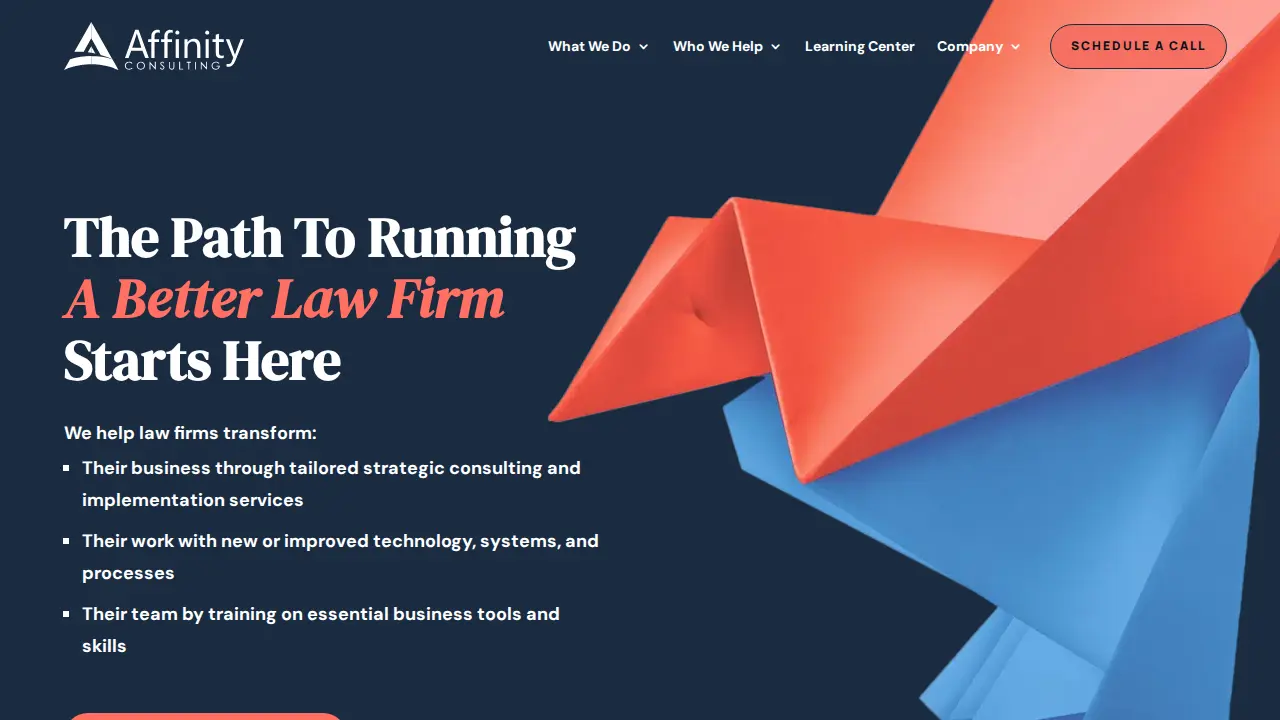 Affinity Consulting Group website