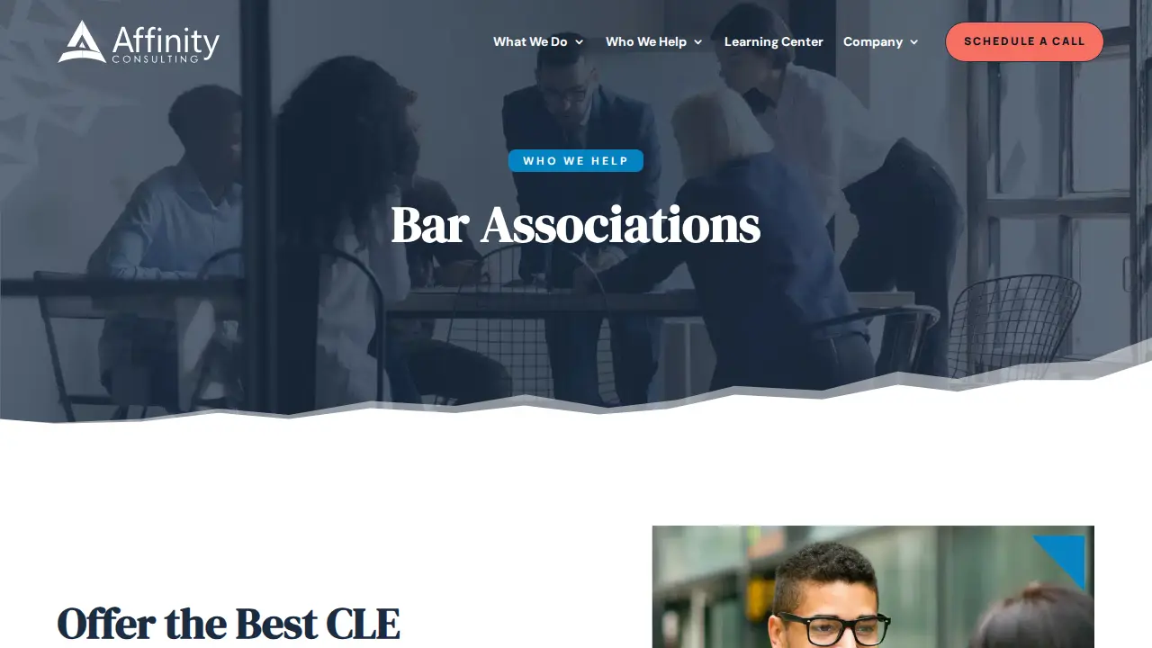Affinity Consulting Group page