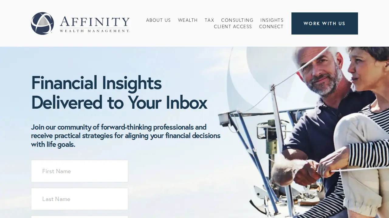 Affinity Wealth Management LLC page