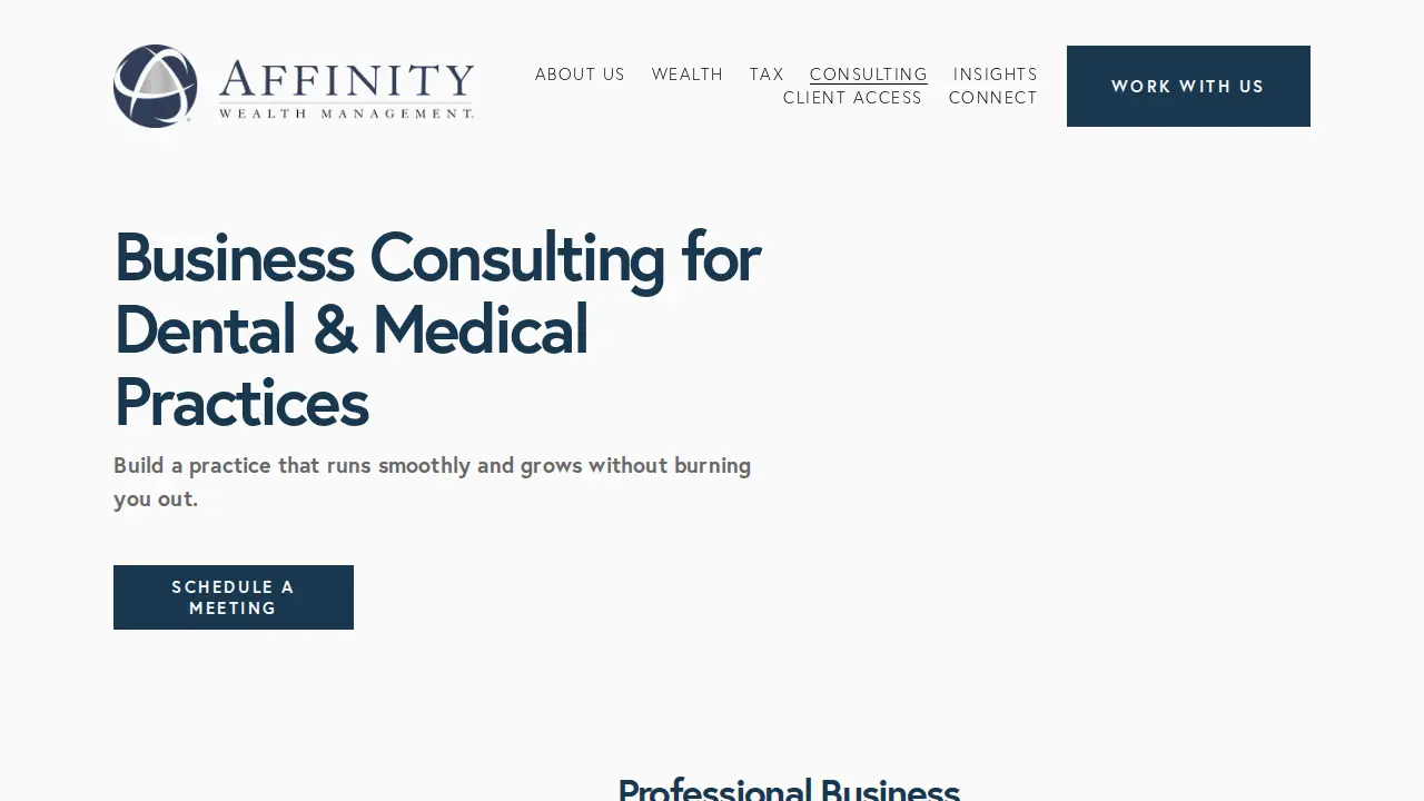 Affinity Wealth Management LLC page