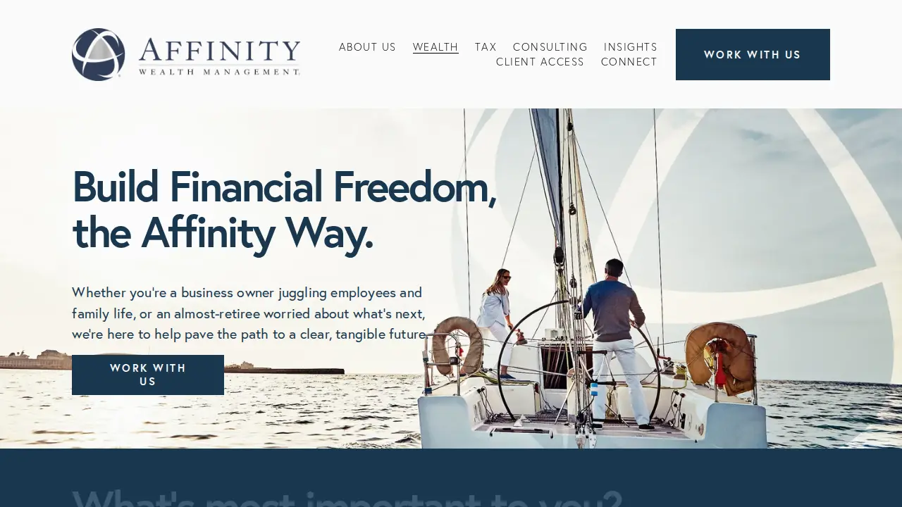 Affinity Wealth Management LLC page