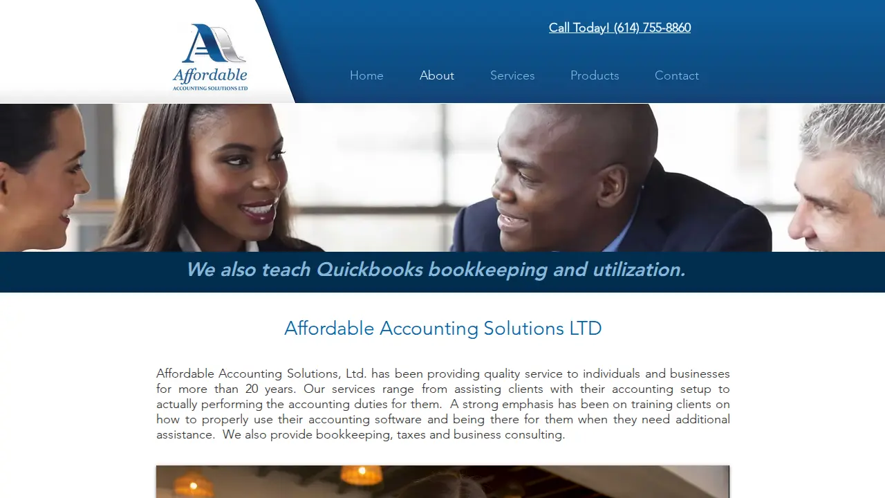 Affordable Accounting Solutions, LTD page