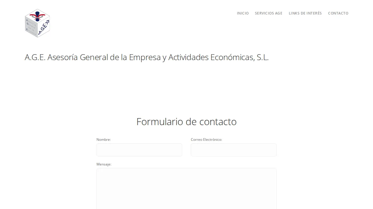 AGE Asesoría General de la Empresa y Actividades Económicas, S.L. page