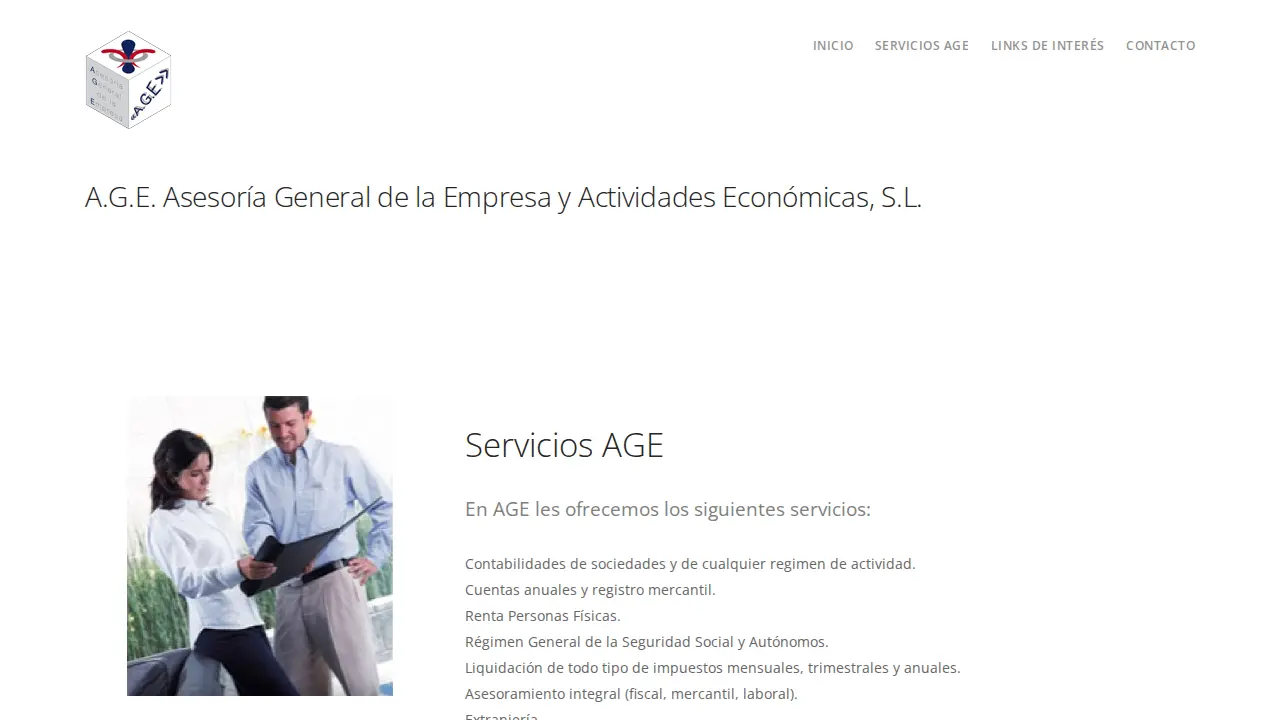 AGE Asesoría General de la Empresa y Actividades Económicas, S.L. page