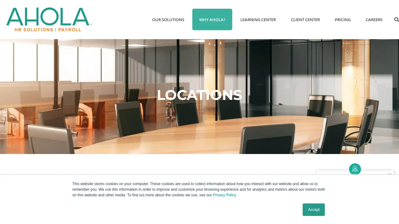 Ahola HR Solutions | Payroll - Columbus Office page