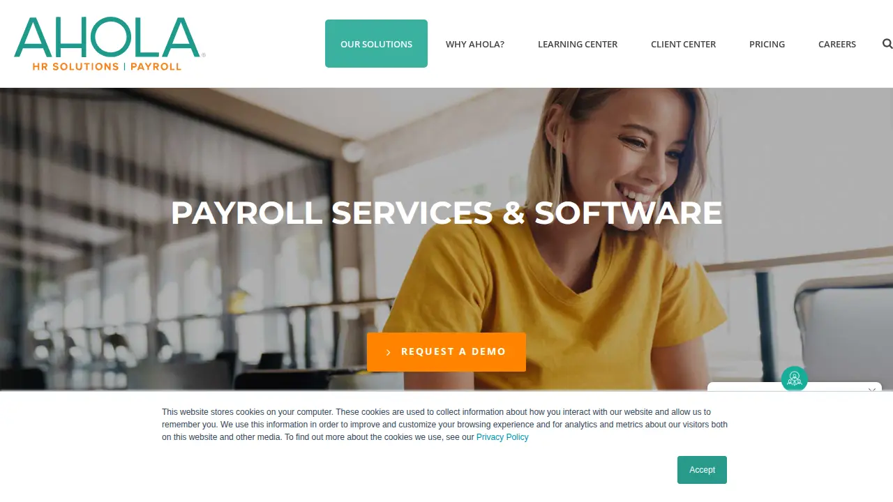 Ahola HR Solutions | Payroll - Columbus Office page