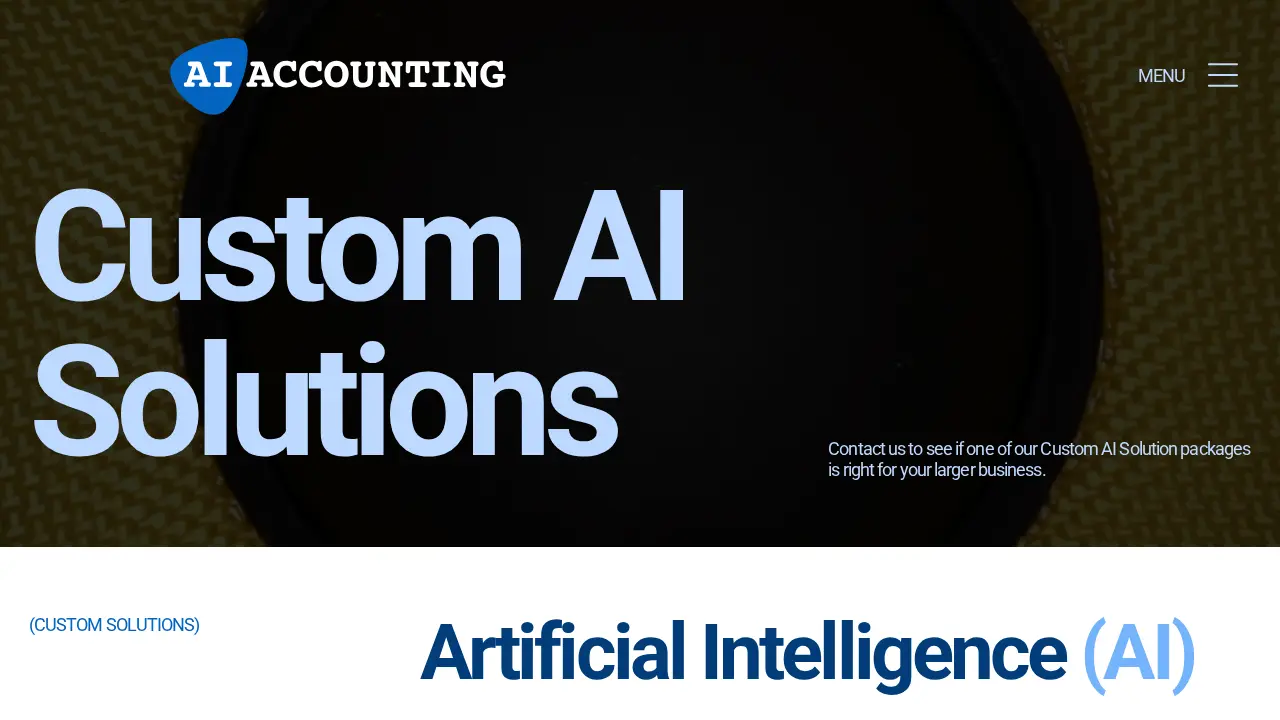 AI Accounting LLC page