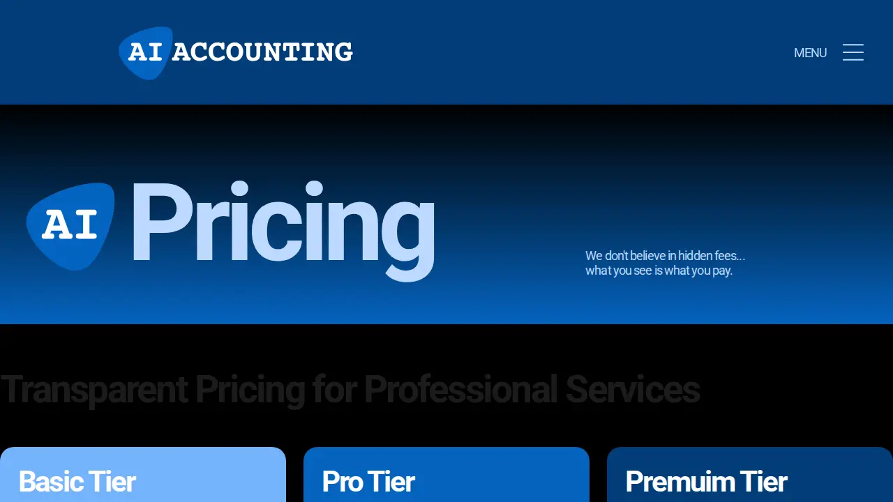 AI Accounting LLC page