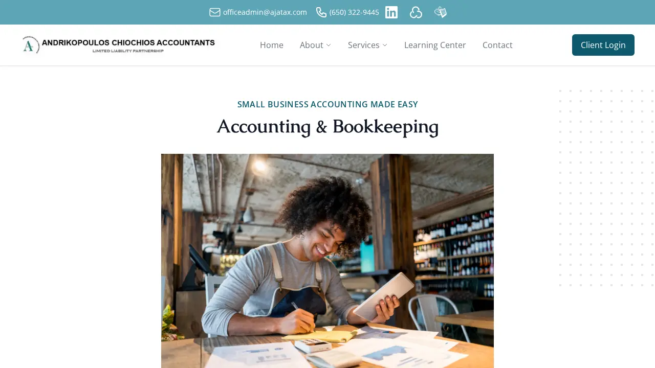 Andrikopoulos Chiochios Accountants page