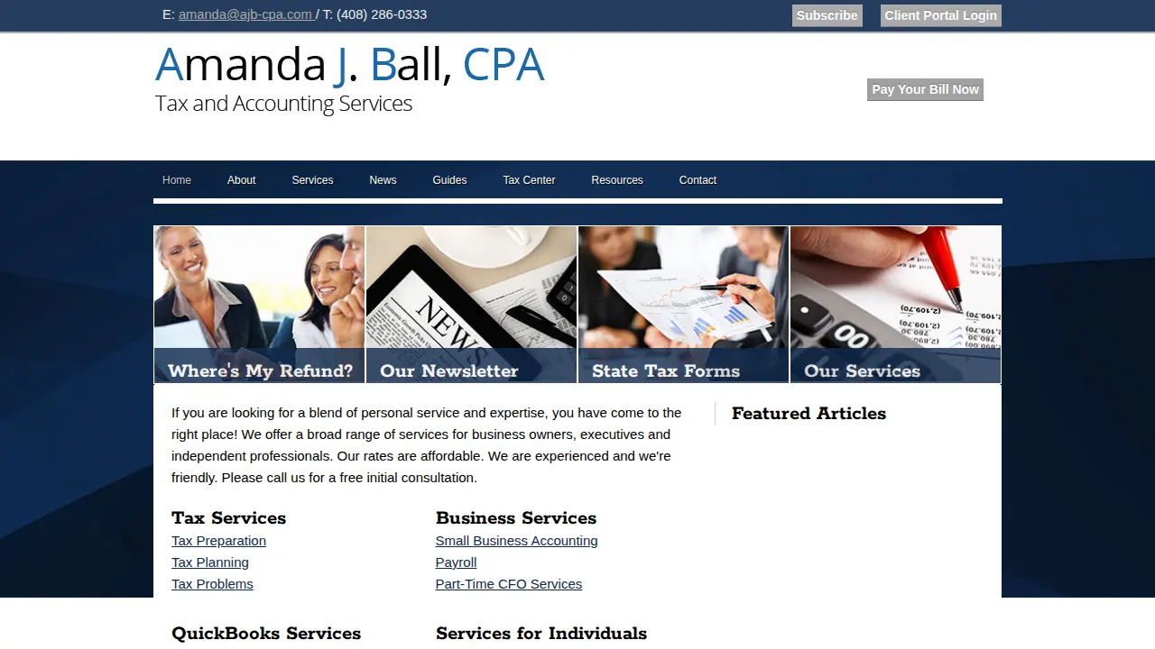 Ball Amanda J CPA page