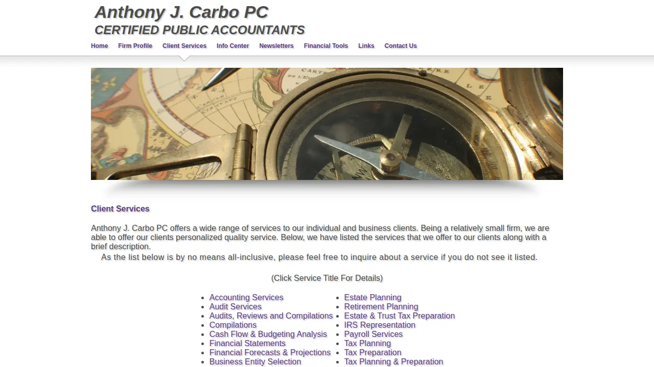 Carbo Anthony J CPA page