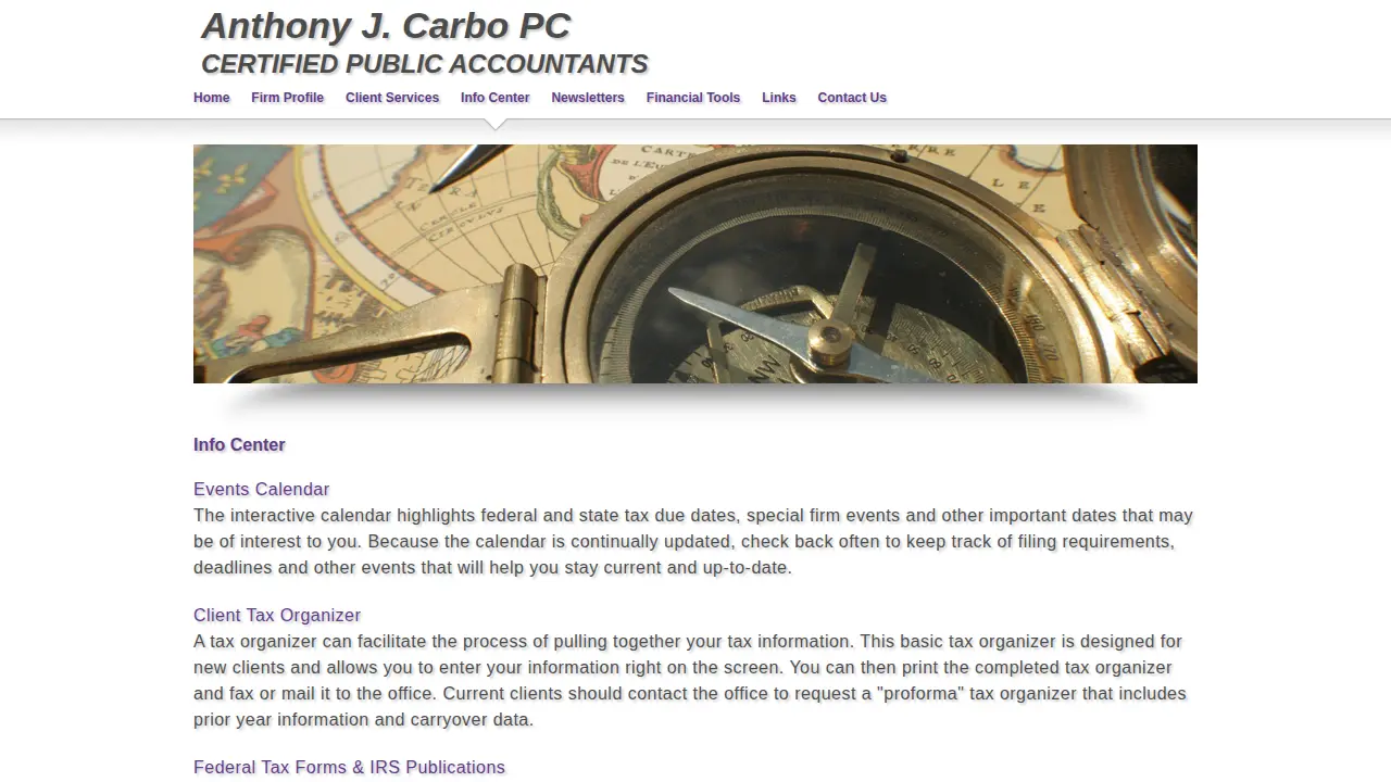 Carbo Anthony J CPA page