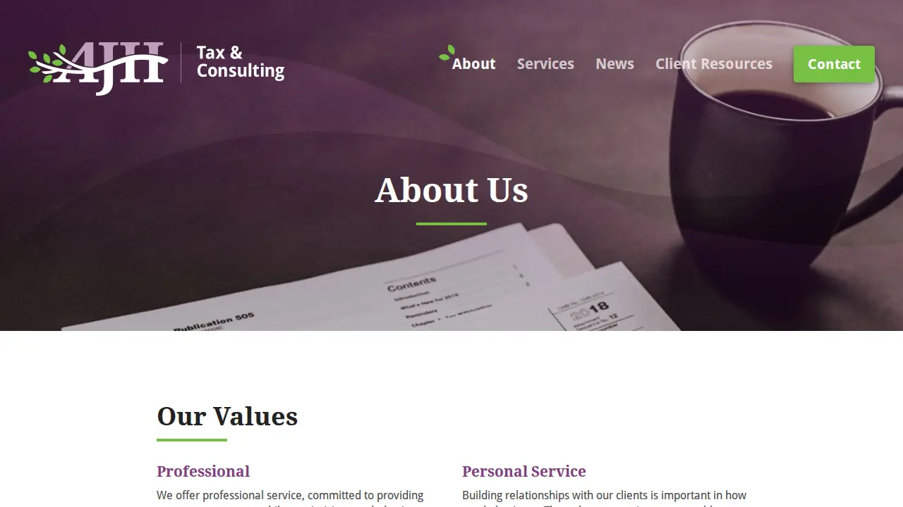 AJH Tax and Consulting LLC page