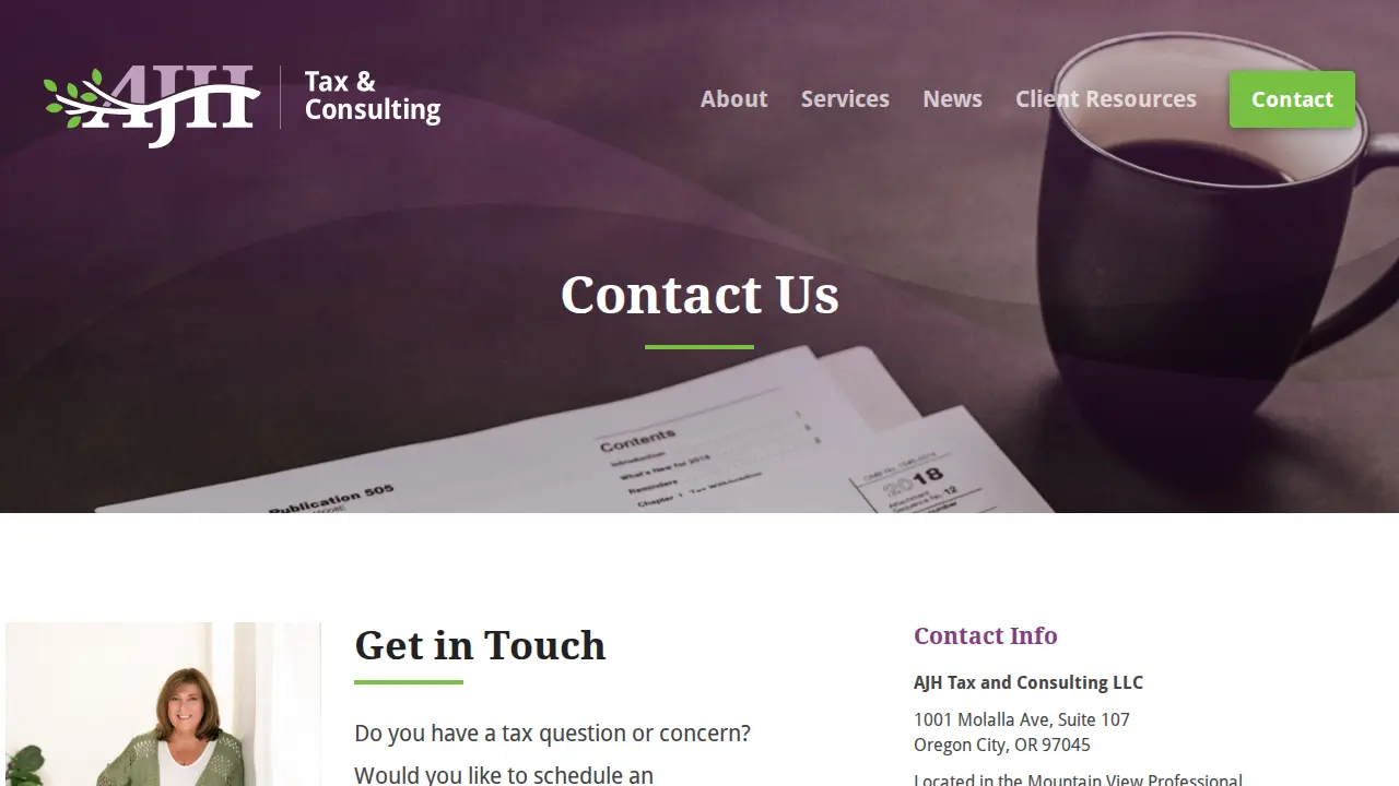 AJH Tax and Consulting LLC page