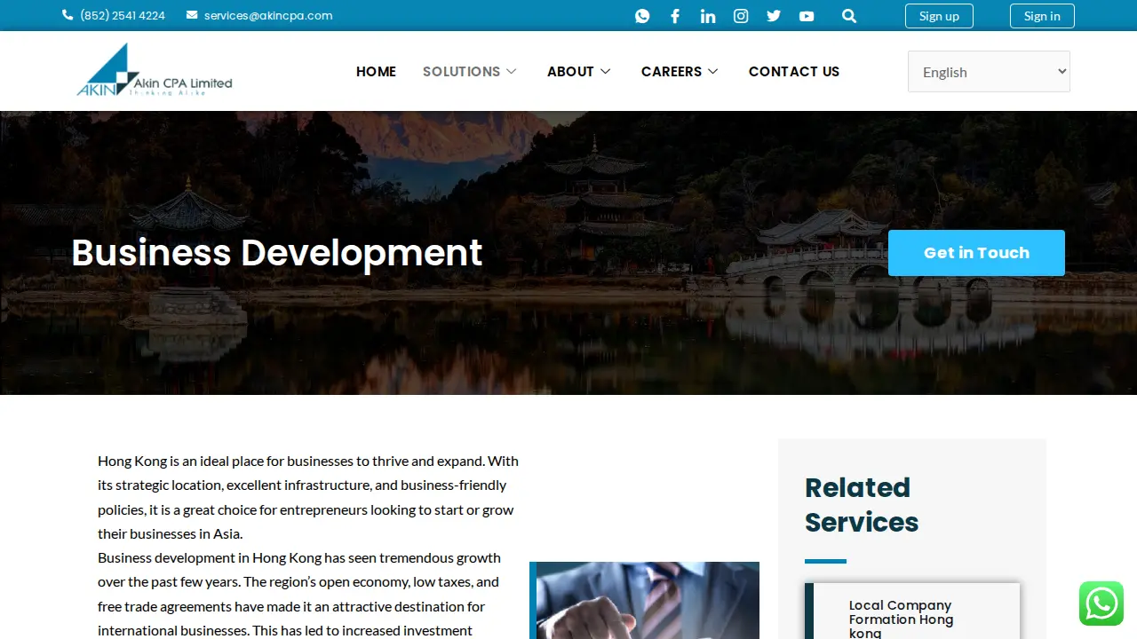 Akin CPA Ltd. page