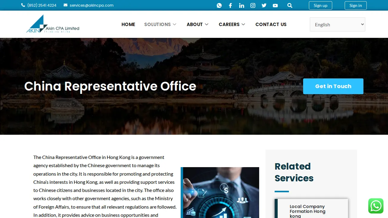 Akin CPA Ltd. page