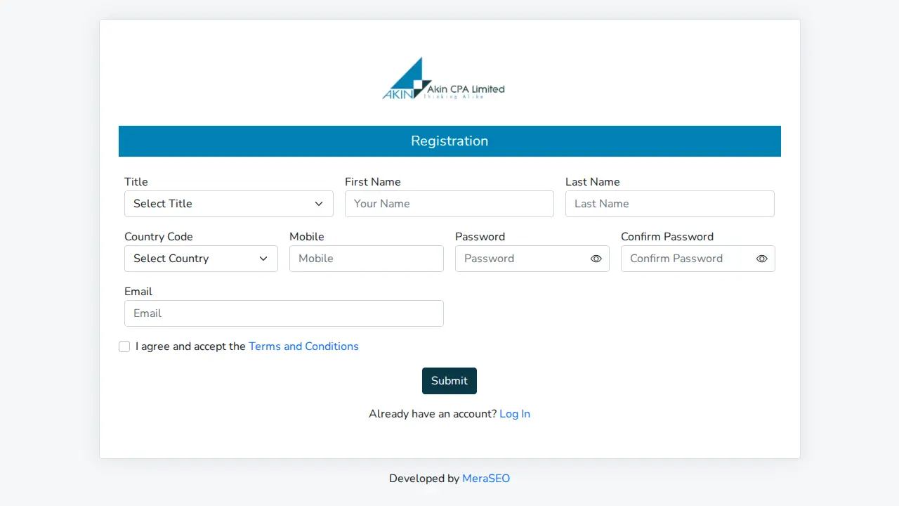 Akin CPA Ltd. page