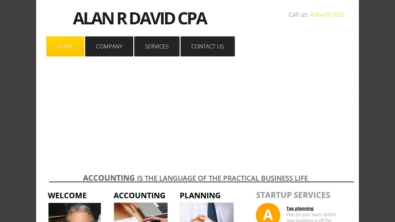 Alan R David, CPA