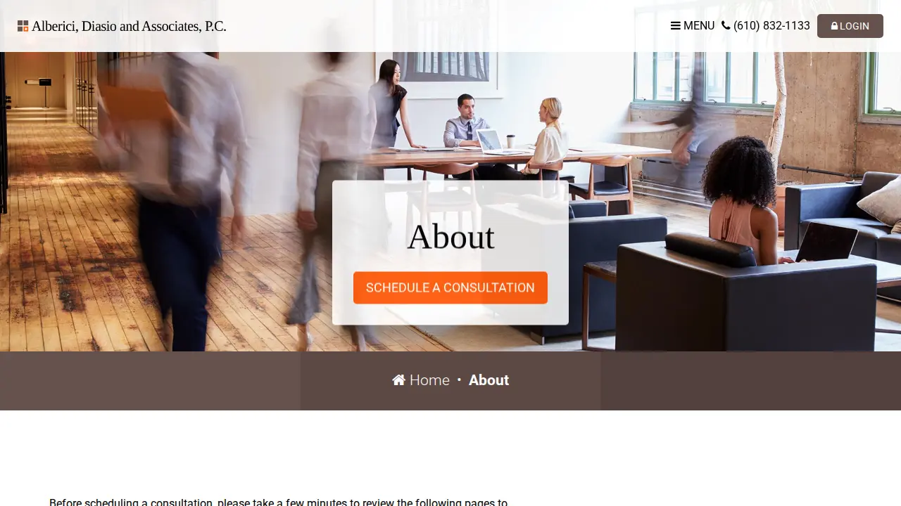Alberici, Diasio & Associates, PC page