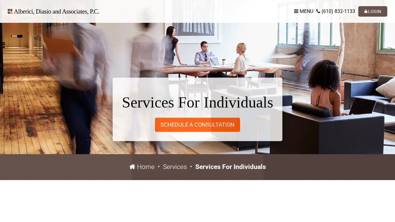 Alberici, Diasio & Associates, PC page