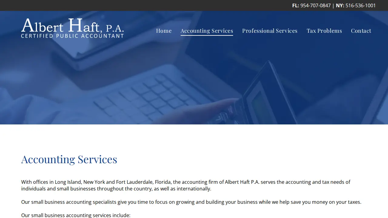Albert haft cpapc page